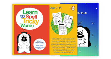 Lost In The Woods: Learn To Spell Tricky Words And Sound Patterns, such as, 'ies', 'ied' and 'ing'