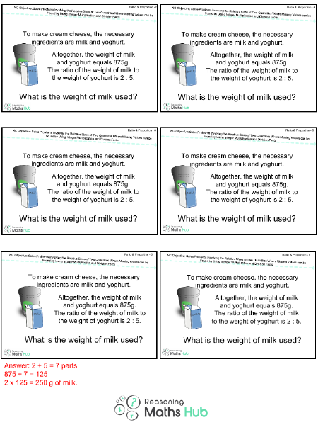 Solve Problems Involving the Relative Sizes of Two Quantities 3 - Reasoning