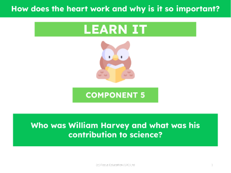 Who was William Harvey and what was his contribution to science? - Presentation