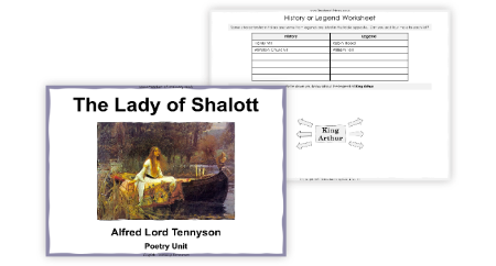 The Lady of Shalott - Lesson 1 - The Legend of King Arthur