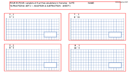 Set C Addition and Subtraction