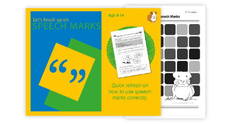 Brush Up On Using Speech Marks (9-14 years)