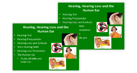 Hearing, Hearing Loss and the Human Ear