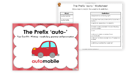 The Prefix 'auto-'