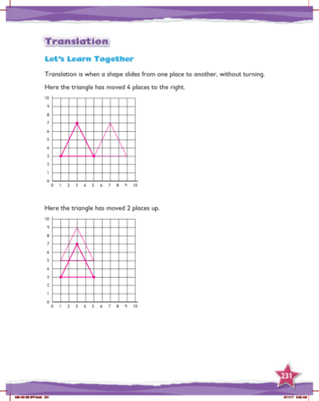 Max Maths, Year 5, Learn together, Translation (1)