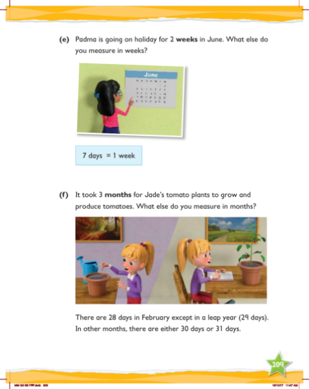 Max Maths, Year 3, Learn together, Units of time (3)