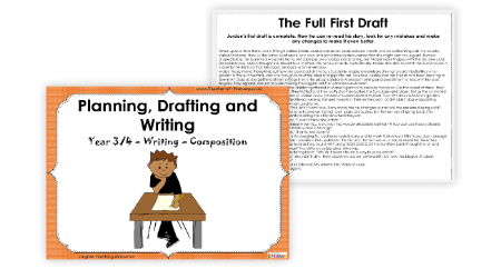 Planning, Drafting and Writing