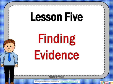 Finding Evidence Powerpoint