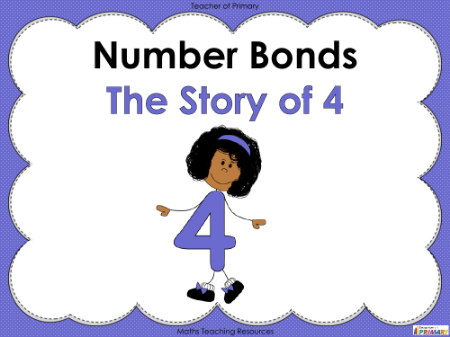 Number Bonds - The Story of 4 - PowerPoint