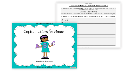 Capital Letters for Names