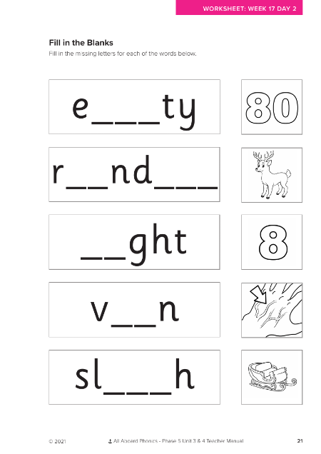 Fill in the Blanks activity  - Worksheet