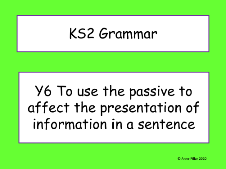 Passive Presentation