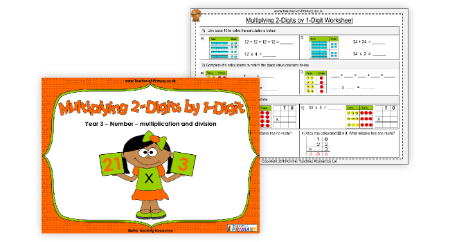 Introducing Multiplying 2-Digits by 1-Digit