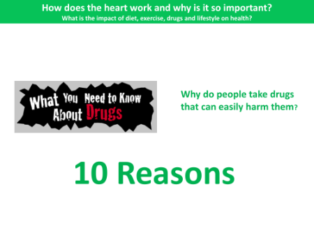 Why do people take drugs? - Info pack