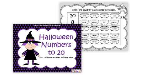 Halloween Numbers to 20
