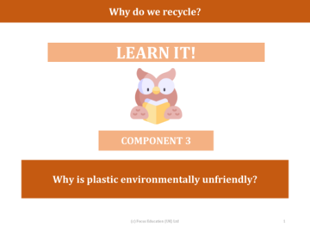 Why is plastic environmentally unfriendly? - Presentation