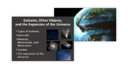 Galaxies, Other Objects and the Universe