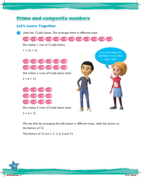 Max Maths, Year 6, Learn together, Prime and composite numbers (1)