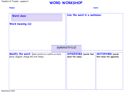 6. Word Workshop