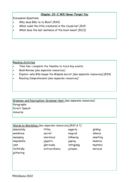 1. Worksheet