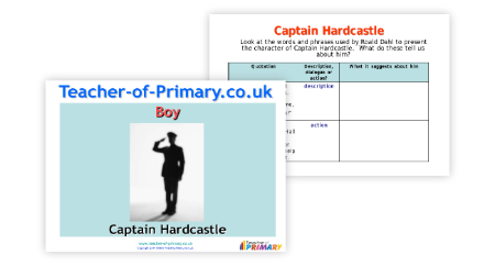 Biography and Autobiography - Lesson 7 - Captain Hardcastle