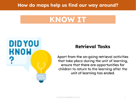 Know it! - Mapping - 5th Grade