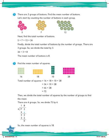 Max Maths, Year 6, Learn together, Mode, range, median and mean (3)