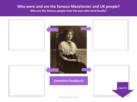 Emmeline Pankhurst - Worksheet