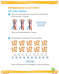 Learn together, Multiplying by 6, 7, 8 and 9 (1)