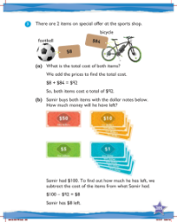 Learn together, Adding and subtracting money (3)