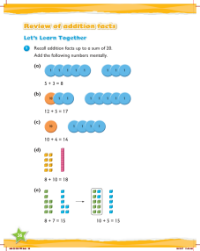 Learn together, Review of addition facts (1)