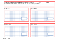 Subtraction Set J - numbers with 3dp - 1dp with exchanges