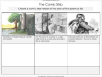 Comic Strip Worksheet