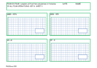 All Four Operations Set D