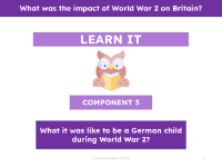What was it like to be a German child during World War 2? - Presentation