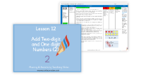 12. Add two-digit and one-digit numbers 2