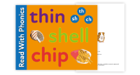 5. Introduces Consonant Digraphs, Sh, Ch, Th, & words ending in Y (3 years +)