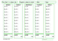 9 Times Table