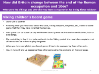Viking children's board game - Challenge