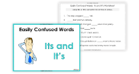 Easily Confused Words - Its and It's