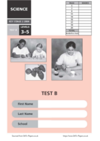 SATS papers - Science 2004 Test B