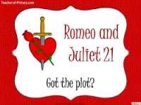 Romeo & Juliet Lesson 21: Got the Plot? - PowerPoint