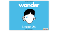 Wonder Lesson 24: Apparition at the Door and Breakfast Genetics 101