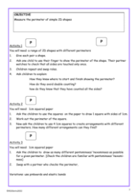 2. Perimeter worksheet