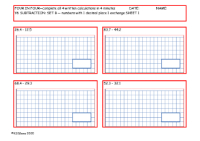 Subtraction Set B - numbers with 1 decimal place 1 exchange