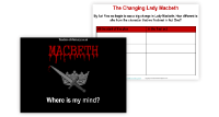Macbeth - Lesson 18 - What is my mind