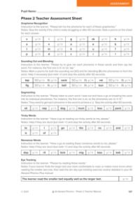 Phase 2 Assessment guidance - Resource 