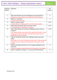 5. Comprehension Answers