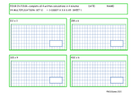  Multiplication Set O 3 digit number x3 x6 x9