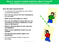 How far does sound travel? - Prompt sheet